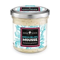 Hink SArctic char mousse Beech wood smoked 130g