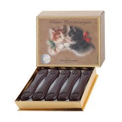 Leschanz Wiener Katzenzungen Zartbitter 80gr