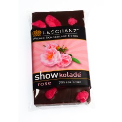 Leschanz Dark Chocolate Rose 50gr