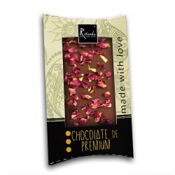 Ritonka Bitter-Schokolade 23k Gold und Rose 95gr
