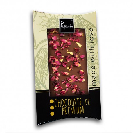 Ritonka Dark Chocolate 23k Gold and Rose