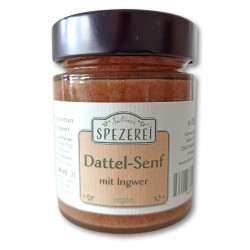 Sabines Spezerei Dattel-Senf mit Ingwer  154ml