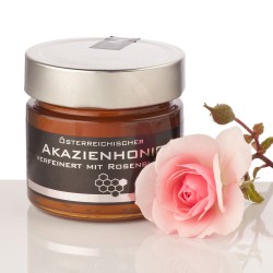 Neber Acacia Honey with Rose Petals 250g