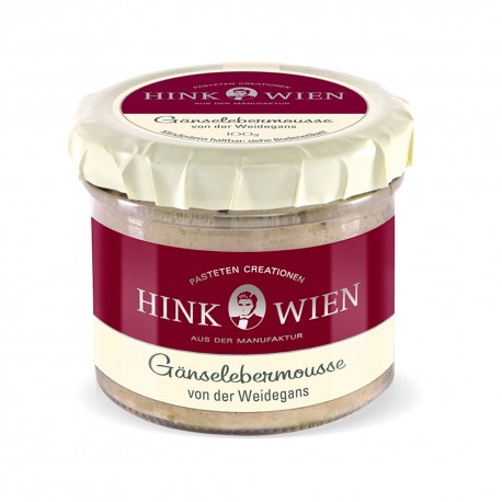 Hink Gänselebermousse von der Weidegans 100g